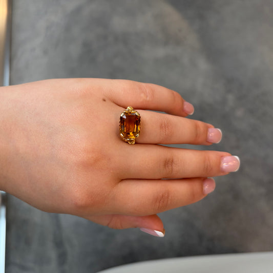 Citrine Ring