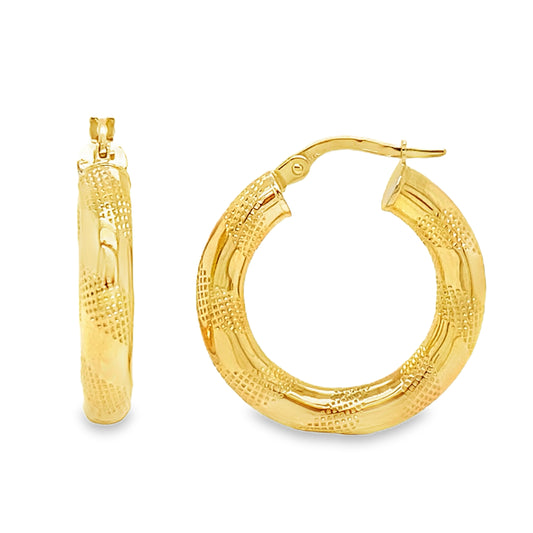 Patterned Hoops