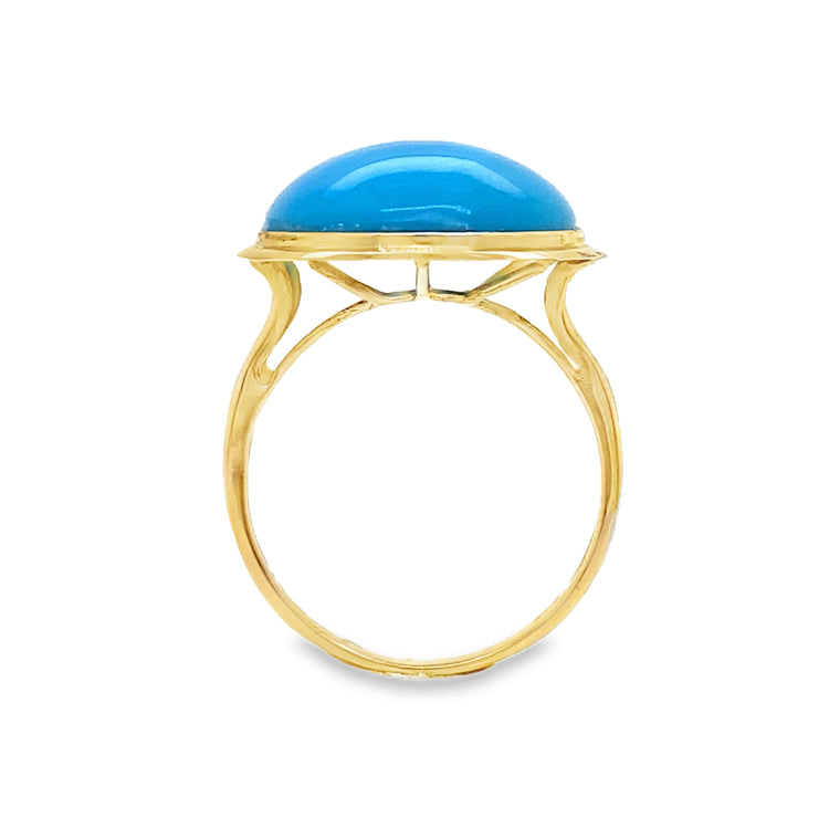 Oversized Turquoise Ring