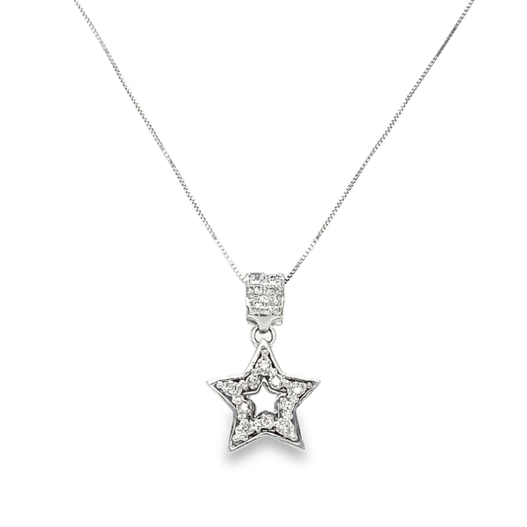 Diamond Star Necklace