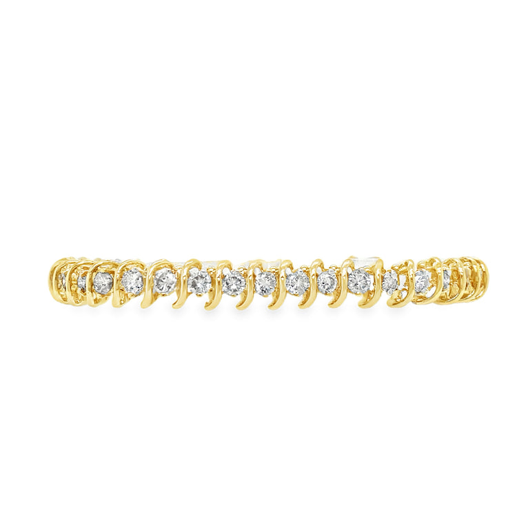 S-Link Diamond Tennis Bracelet