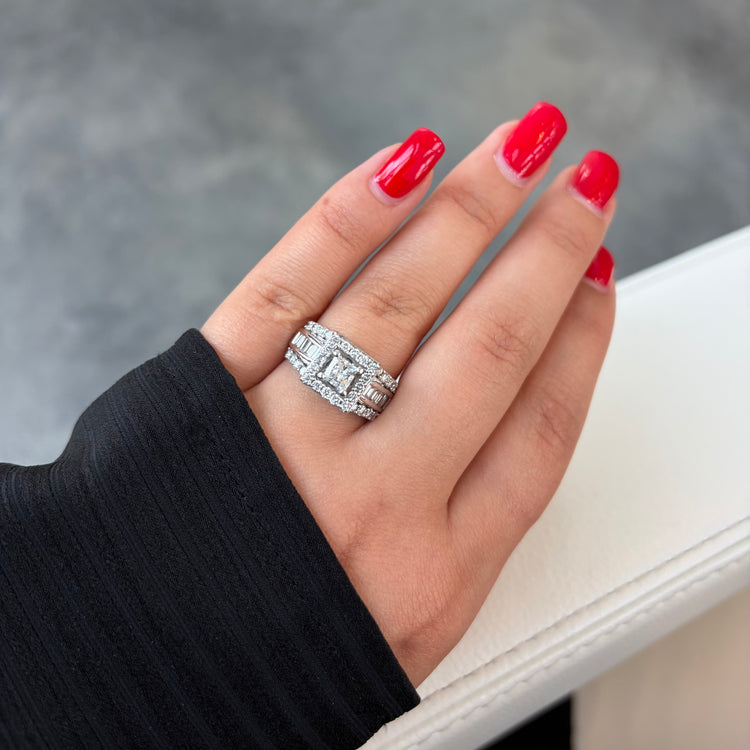 1.65TCW Diamond Ring