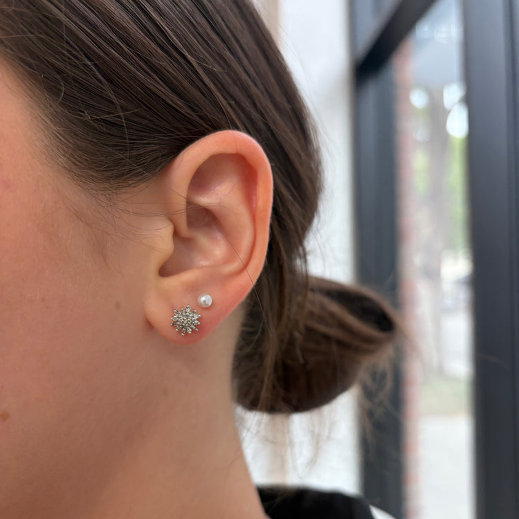 .25TCW Diamond Cluster Studs