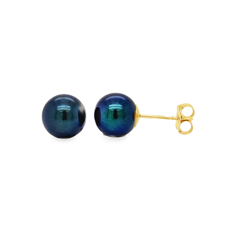 7.5mm Tahitian Pearl Studs