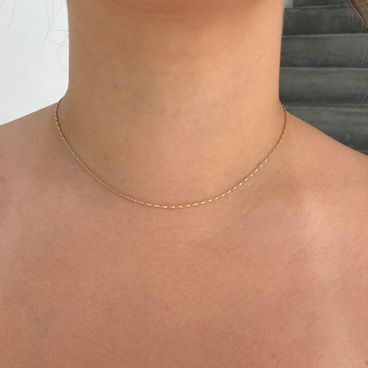 16 Inch Fancy Link Chain