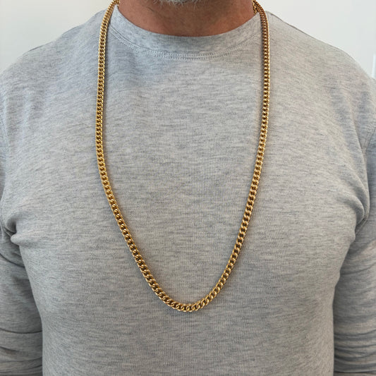 32 Inch Hollow Franco Chain