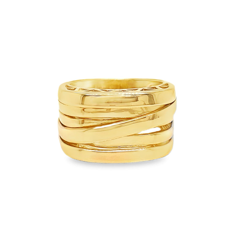 Multi Band Dome Ring