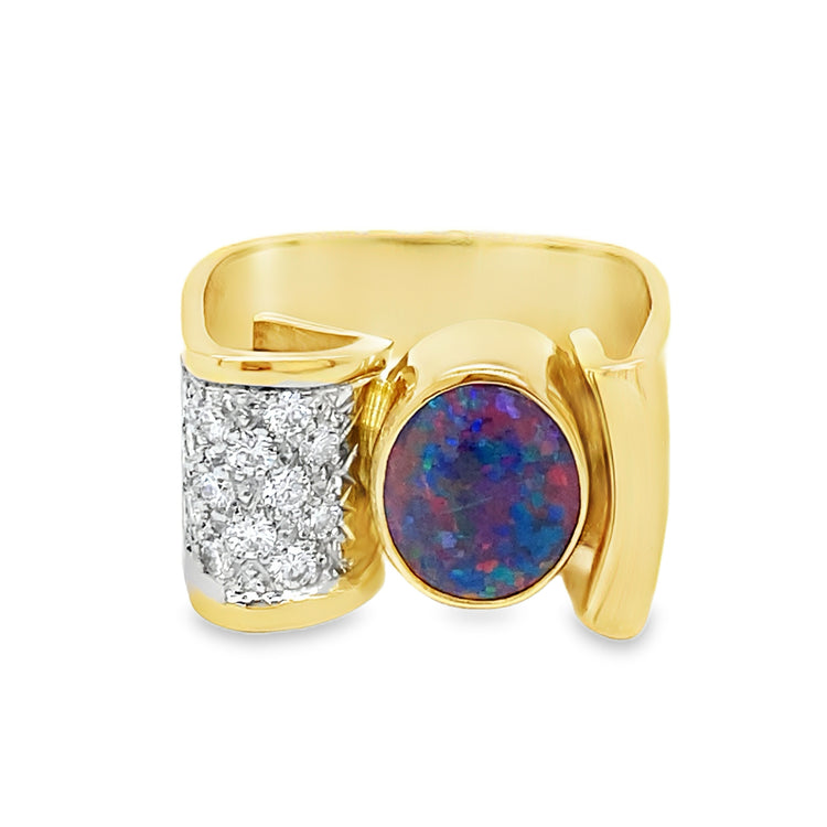West Coast Square Shank Ring
