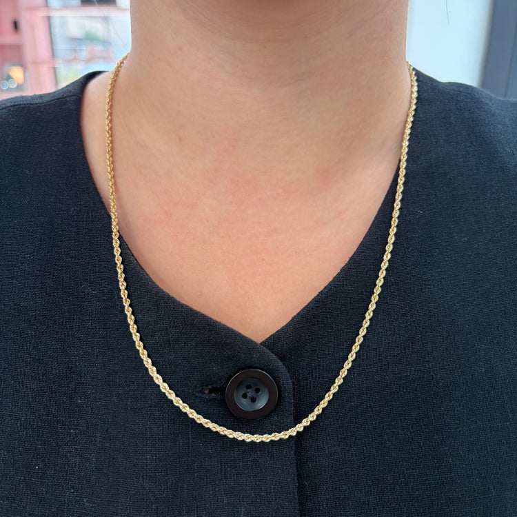 22 inch Rope Chain