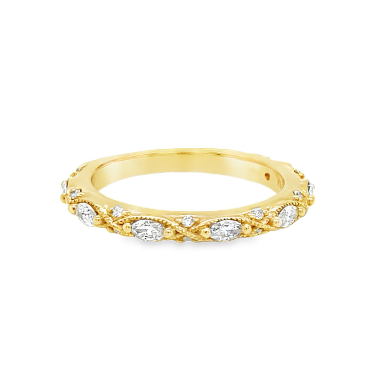 .33TCW 18K Diamond Band