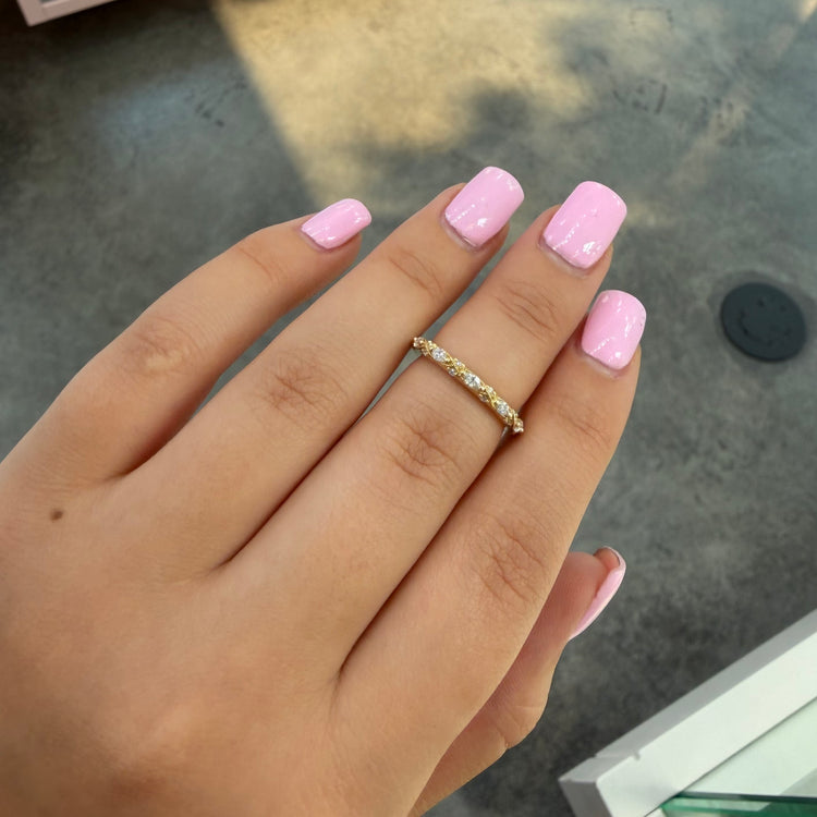 .33TCW 18K Diamond Band