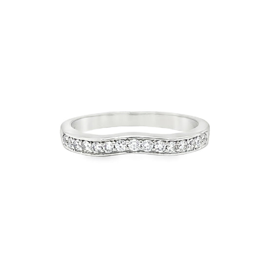 .15TCW Diamond Curved Band