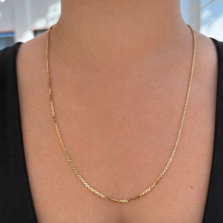 24 Inch Fancy Link Chain