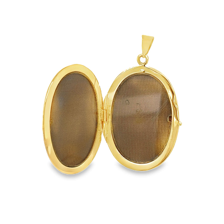 Oversized Oval Locket
