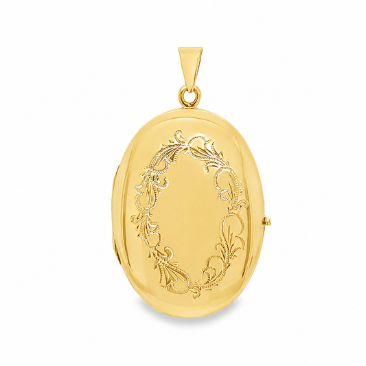 Oversized Oval Locket