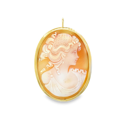 Large Cameo Pin/Pendant