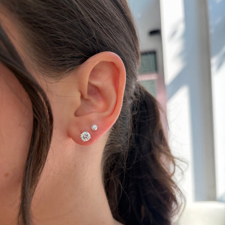1.50TCW Lab Grown Diamond Studs