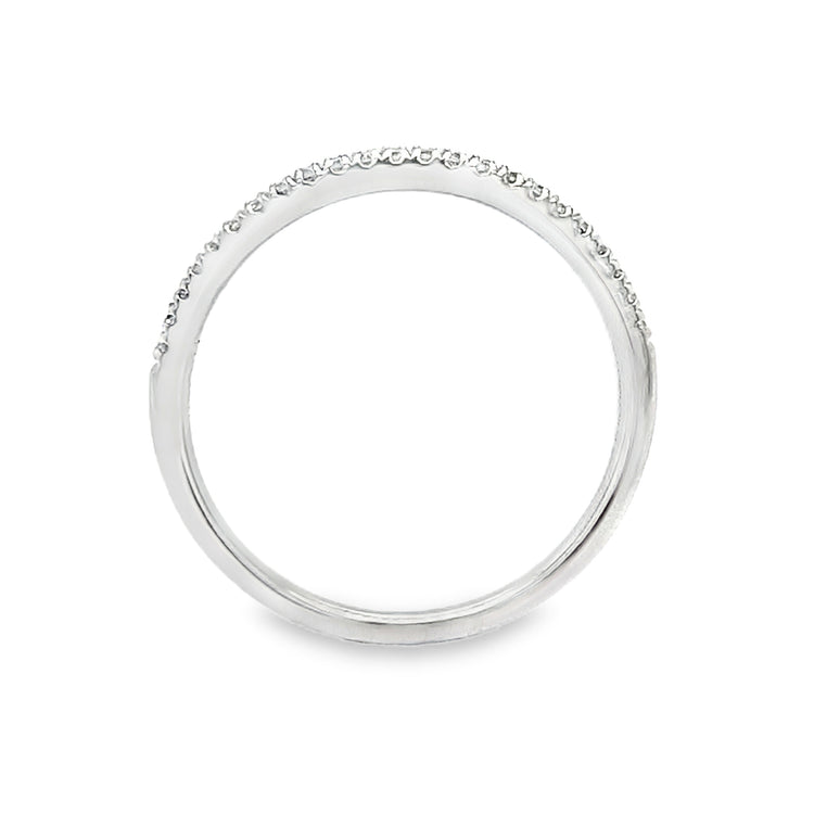.11TCW Dainty Semi Eternity Diamond Band