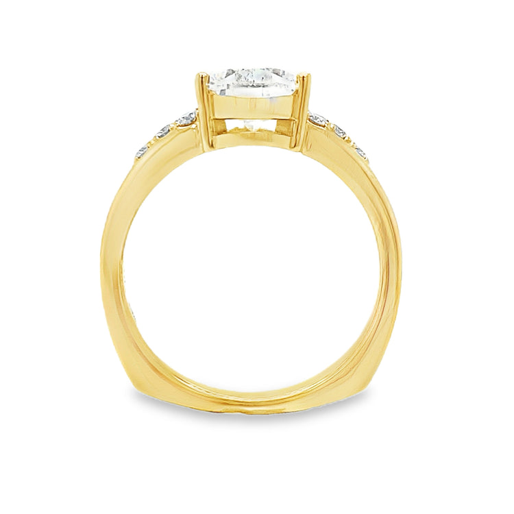 2.18TCW Diamond Ring