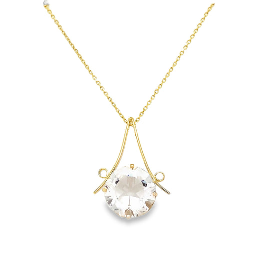White Quartz Necklace