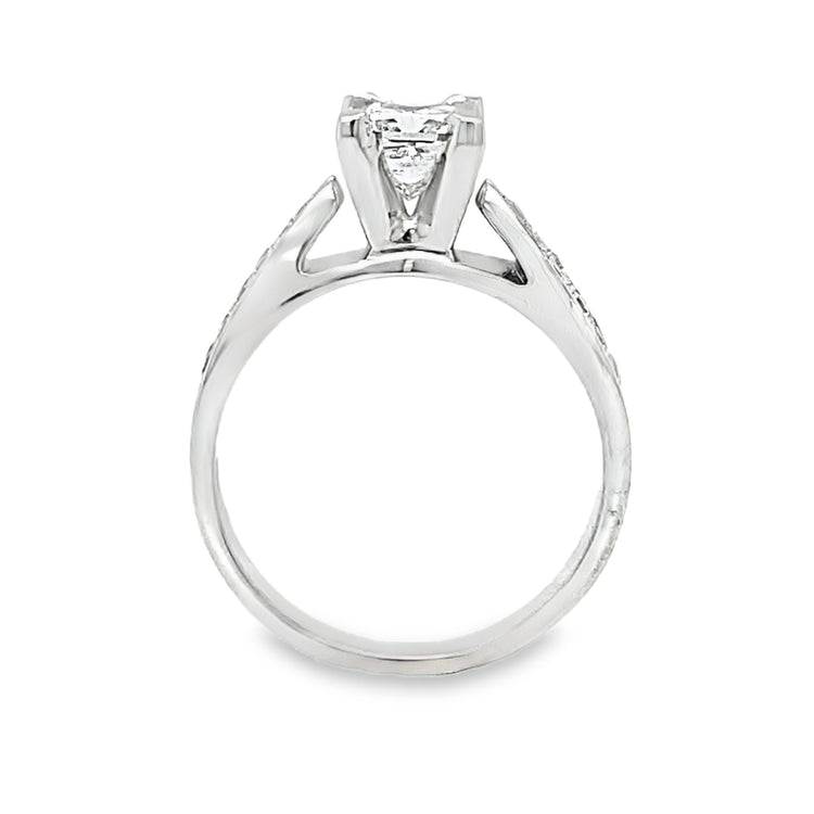 1.25TCW Princess Cut Diamond Ring