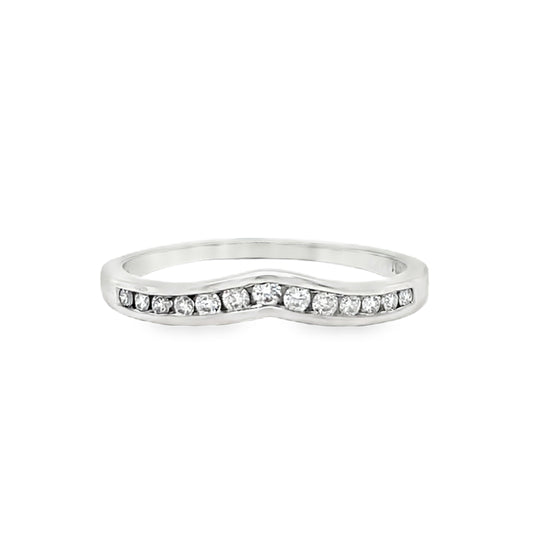.20TCW Curved Diamond Band
