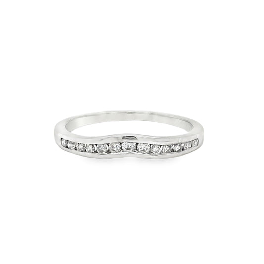 .15TCW Curved Diamond Band