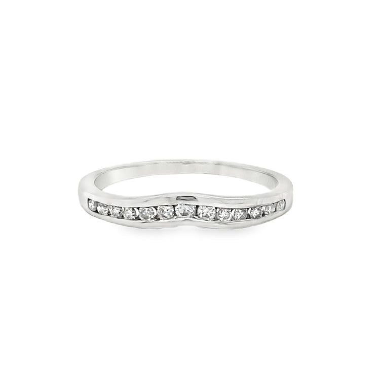.15TCW Curved Diamond Band