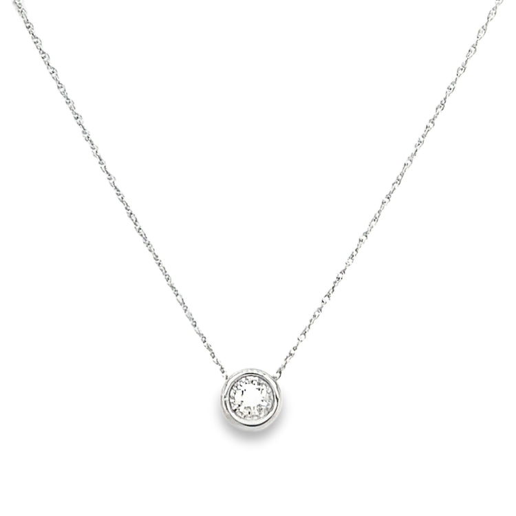 .25TCW Diamond Station Necklace