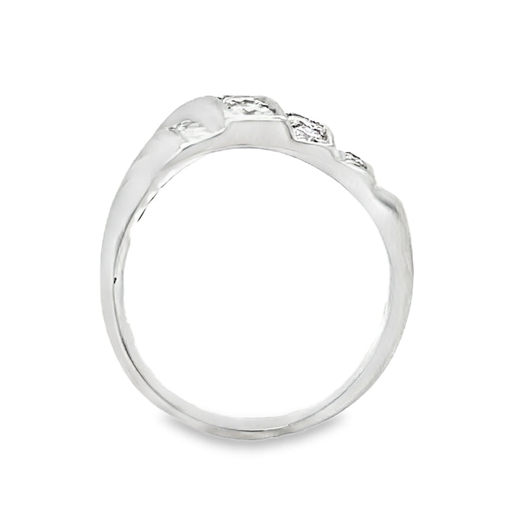 1.47TCW Multi Row Diamond Ring
