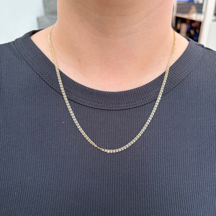 20 Inch Fancy Link Chain