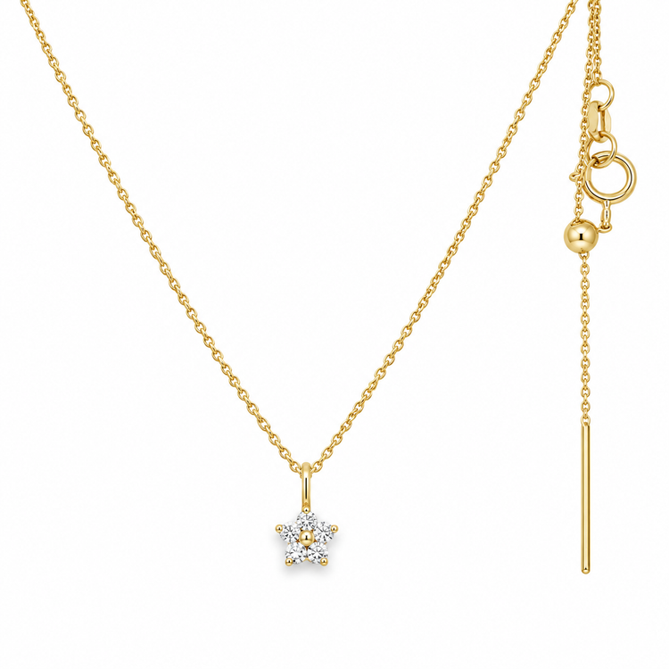 Micro Diamond Necklace