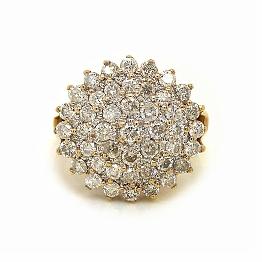 Cluster Diamond Ring