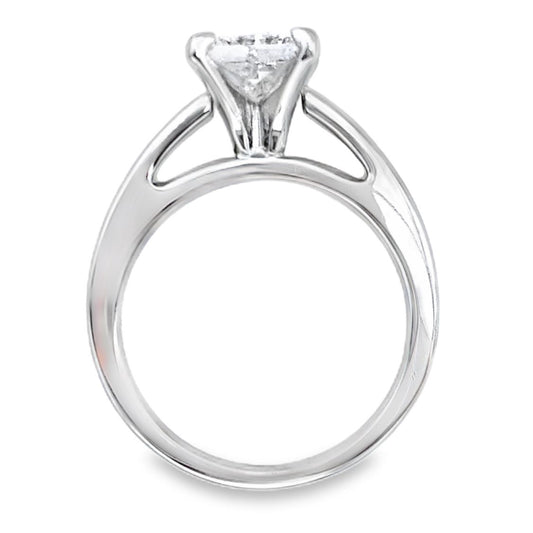 1.53CT Classic Princess Cut Diamond Ring