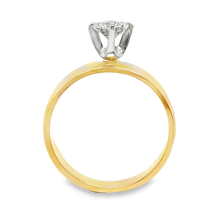 .50CT High Set Diamond Solitaire Ring