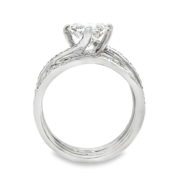 Wide Canadian Diamond Ring by Simon