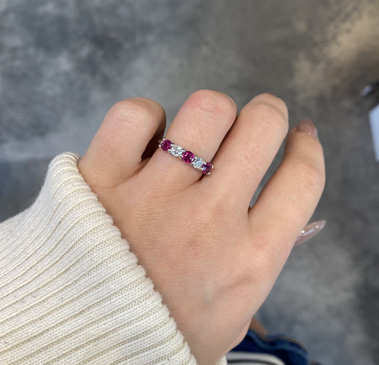 Ruby & Diamond Band