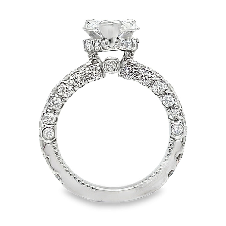 4.52TCW Natural Pear Diamond Ring