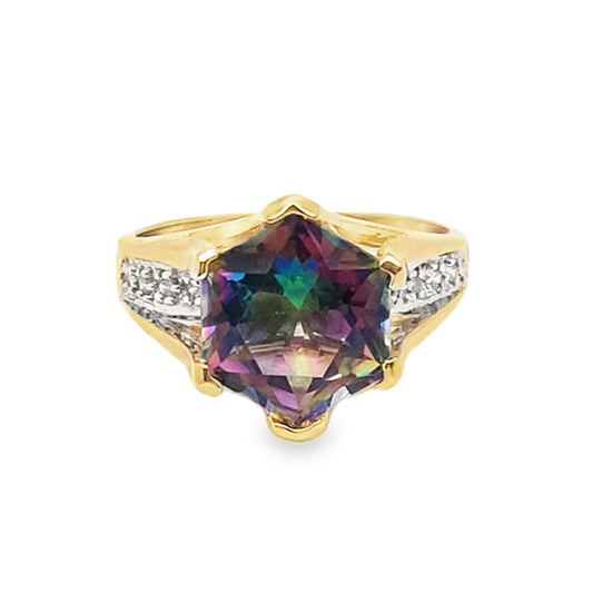 Mystic Topaz Ring