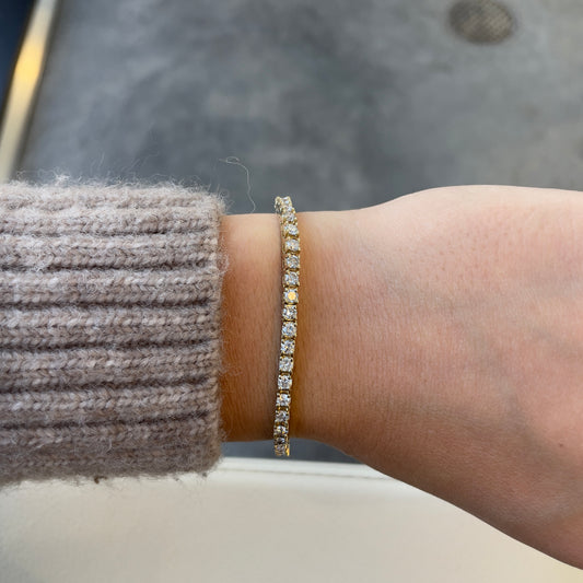 4.00TCW Classic Diamond Tennis Bracelet