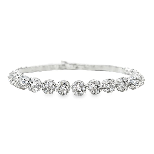 3.00TCW Pave Diamond Bracelet