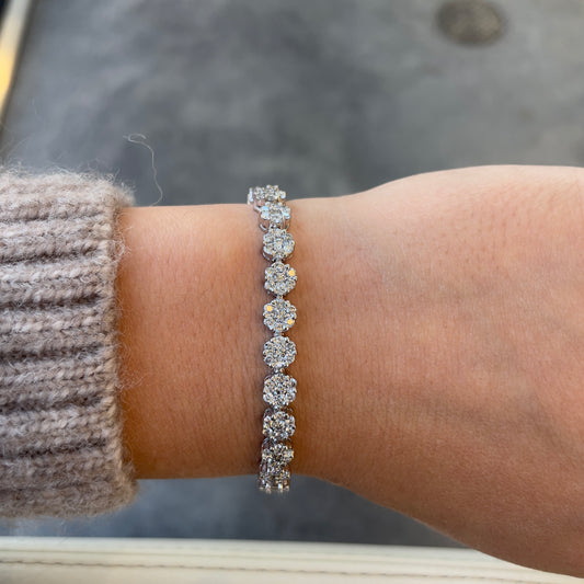3.00TCW Pave Diamond Bracelet
