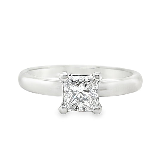 .64CT Princess Cut Diamond Solitaire