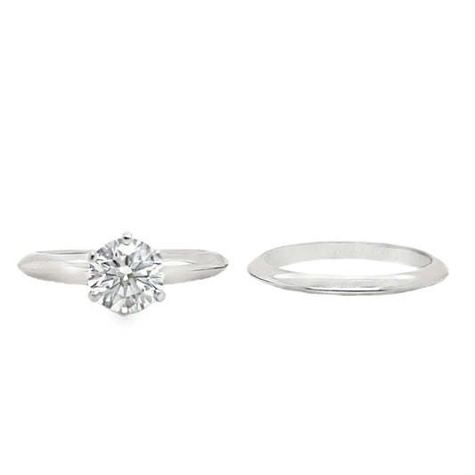 Tiffany & Co Platinum Wedding Set