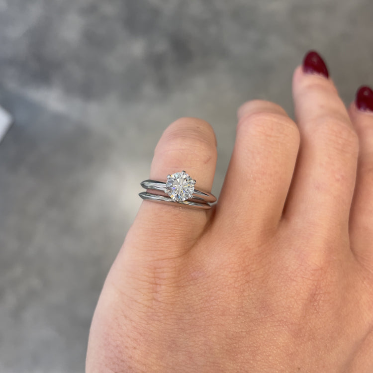 Tiffany & Co. Platinum Wedding Set