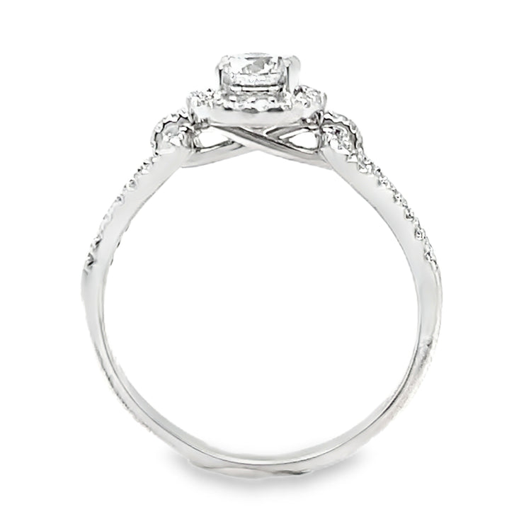 Canadian Diamond White Gold Ring