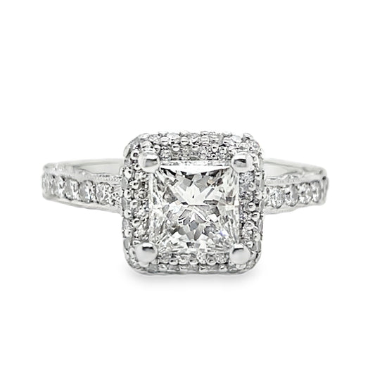 Platinum Blooming Beauties Diamond Ring by Tacori