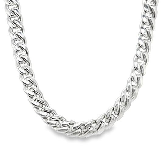 Chunky Silver Cuban Chain