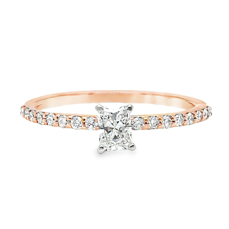Rose Gold Diamond Ring
