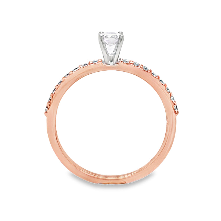 Rose Gold Diamond Ring